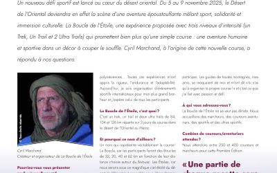 Article “Sport Stratégies” – Avril 2025